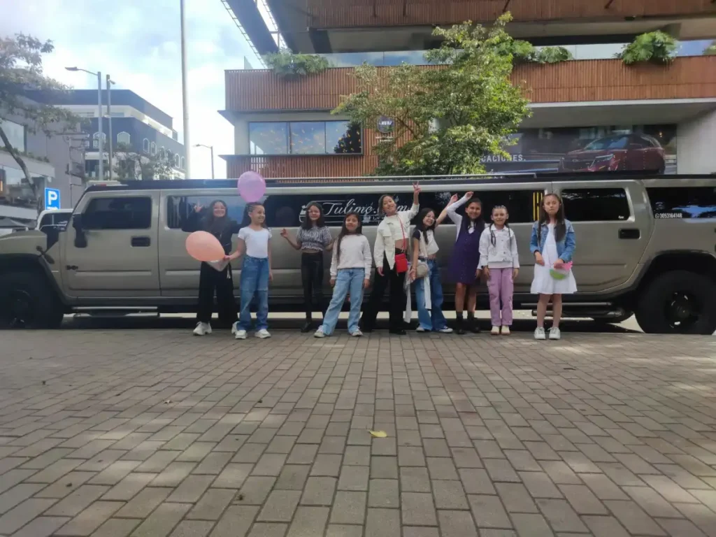 limosina cumpleaños para niños