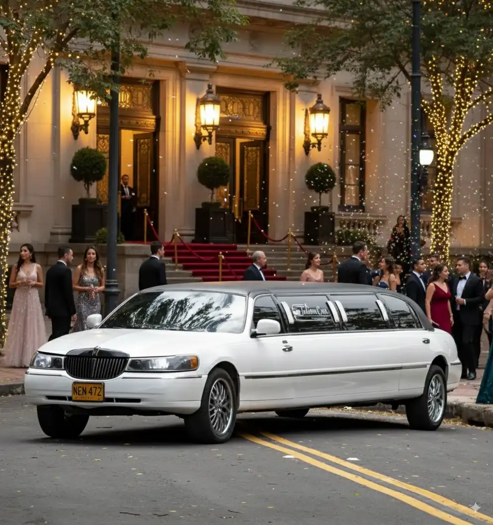 Limosina Lincoln Town Car 10