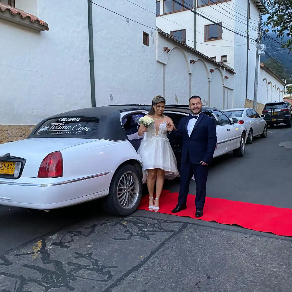 Alquiler Limosinas en Cali matrimonio