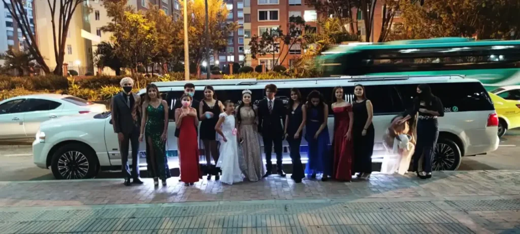 Limusina rumbera Bogotá